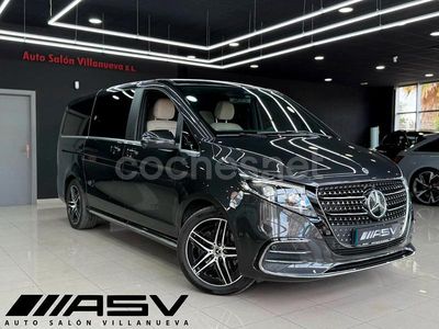 Gris / plata Usado 2024 Mercedes V300 Avantgarde Monovolumen | 79.900 € (Caro)