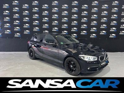Usado BMW 116 116 CV (85 kW) 2018 Negro Utilitario