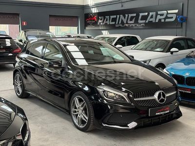 Usado Mercedes A180 AMG line 109 CV (80 kW) 2016 Negro Berlina