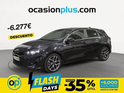 Usado Kia Ceed 136 CV (100 kW) 2023 Negro Utilitario