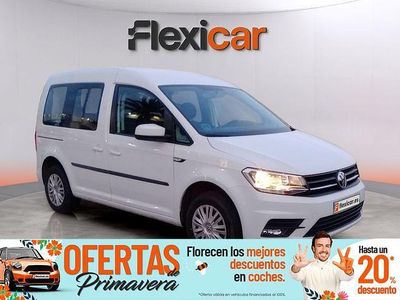 Usado VW Caddy Edition 102 CV (75 kW) 2020 Blanco Monovolumen