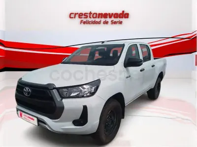 Usado Toyota HiLux 150 CV (110 kW) 2021 Blanco Pickup/Camioneta