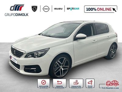 Usado Peugeot 308 Allure 130 CV (95 kW) 2018 Blanco Utilitario