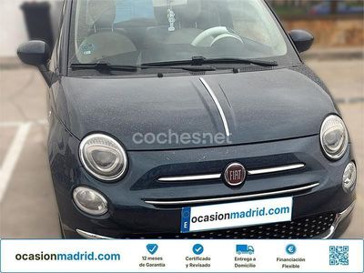 Usado Fiat 500 Lounge 69 CV (50 kW) 2019 Azul Berlina