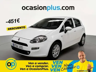Käytetty Fiat Punto Easy 77 HP (56 kW) 2016 Valkoinen Viistoperä