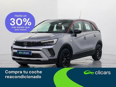 Usado Opel Crossland X GS Line 110 CV (80 kW) 2021 Gris / plata SUV