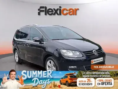 Usado VW Sharan Advance 150 CV (110 kW) 2021 Negro Monovolumen
