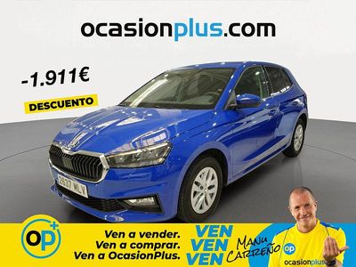 Brugt Skoda Fabia Ambition 110 HK (80 kW) 2023 Blå Hatchback