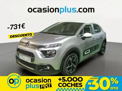 Usado Citroën C3 Feel 83 HP (61 kW) 2022 Cinzento Citadino