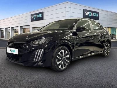 Usado Peugeot 208 Allure 100 CV (73 kW) 2024 Negro Utilitario