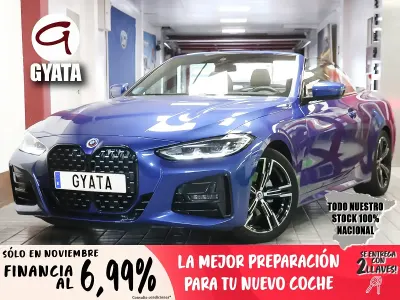 Usado BMW 420 Cabriolet 190 CV (139 kW) 2024 Azul Descapotable