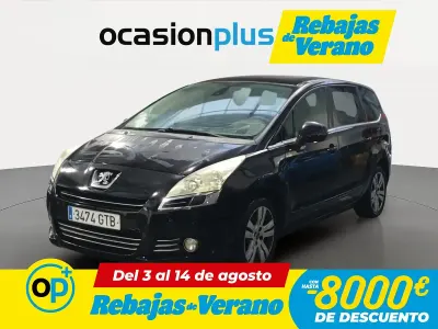 Usado Peugeot 5008 Sport 150 CV (110 kW) 2010 Negro Monovolumen