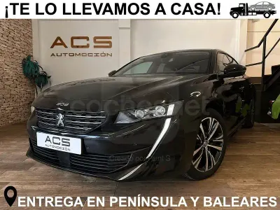 Usado Peugeot 508 Allure 130 CV (95 kW) 2022 Negro Berlina