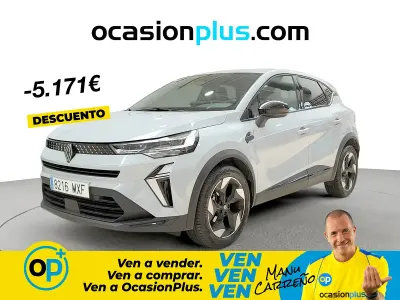 Usado Renault Captur Techno 90 CV (66 kW) 2024 Gris / plata SUV