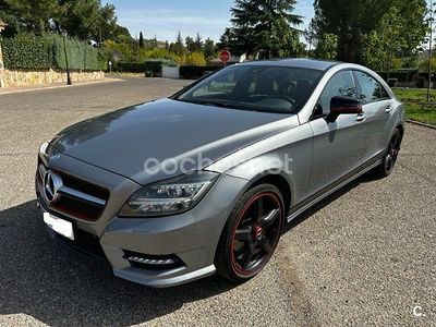 Usado Mercedes CLS350 265 CV (194 kW) 2011 Gris / plata Berlina