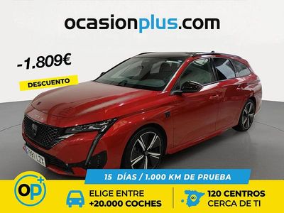 Rojo Usado 2022 Peugeot 308 GT Familiar | 19.900 € (Caro)