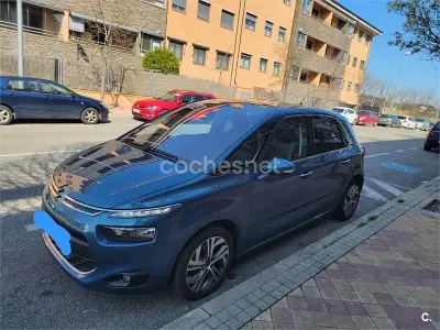 Usado Citroën C4 Exclusive 114 CV (83 kW) 2014 Azul Berlina