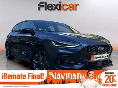 Azul Usado 2024 Ford Focus ST-Line Berlina | 21.690 € (Precio justo)