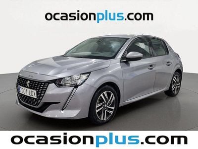 Usado Peugeot 208 Allure 100 CV (73 kW) 2020 Gris Utilitario