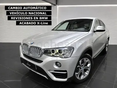 Usado BMW X4 Comfort Edition 184 CV (135 kW) 2017 Gris / plata SUV