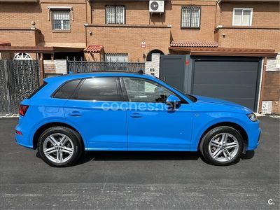 Usado Audi Q5 S-Line 299 CV (219 kW) 2020 Azul SUV