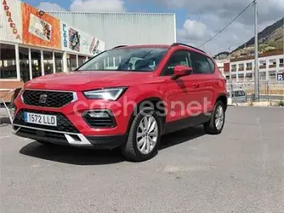 Usado Seat Ateca Style 115 CV (84 kW) 2020 Rojo SUV