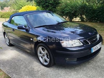 Usado Saab 9-3 Linear 150 CV (110 kW) 2007 Azul Descapotable