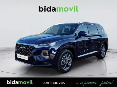 Usado Hyundai Santa Fe Style 200 CV (147 kW) 2020 Azul SUV
