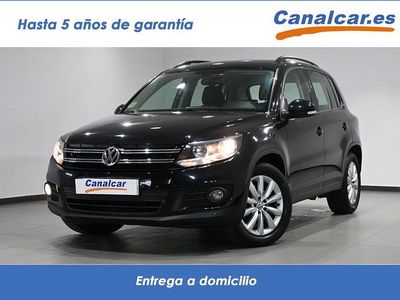Usado VW Tiguan 140 CV (102 kW) 2014 Negro SUV