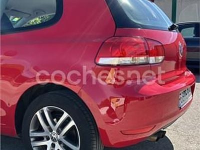 Usado VW Golf VI Advance 122 CV (89 kW) 2009 Rojo Utilitario