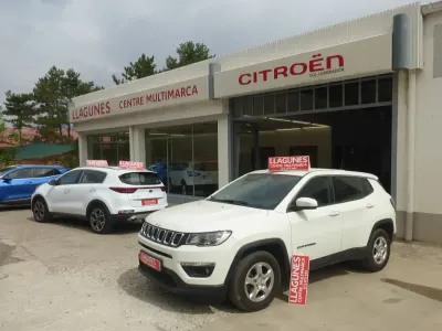 Usado Jeep Compass Longitude 130 CV (95 kW) 2021 Blanco SUV