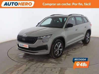 Usado Skoda Kodiaq SportLine 150 CV (110 kW) 2022 Gris SUV