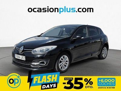 Usado Renault Mégane Business 95 CV (69 kW) 2015 Negro Berlina
