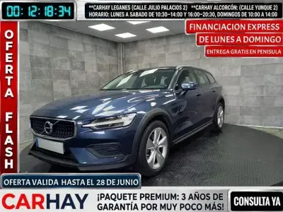 Usado Volvo V60 197 CV (144 kW) 2021 Gris Familiar