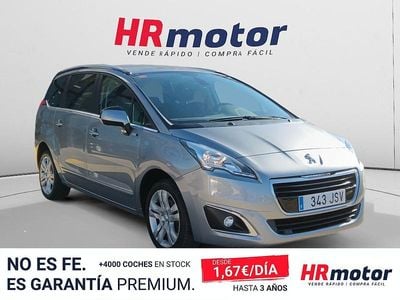 Usado Peugeot 5008 Allure 131 CV (96 kW) 2016 Gris / plata Monovolumen