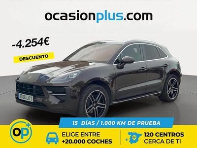 Usado Porsche Macan 245 CV (180 kW) 2020 Marrón SUV
