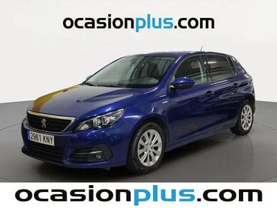 Usado Peugeot 308 Style 131 CV (96 kW) 2018 Azul Utilitario