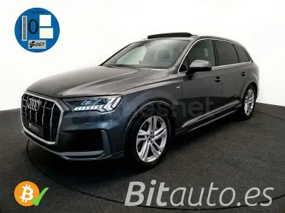 Usado Audi Q7 S-line plus 381 CV (280 kW) 2023 Gris / plata SUV