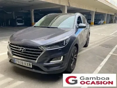 Usado Hyundai Tucson Style 185 CV (136 kW) 2019 Gris SUV