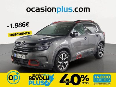 Usado Citroën C5 Aircross Shine 177 CV (130 kW) 2019 Gris SUV