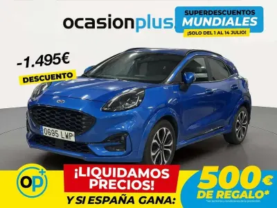Usado Ford Puma ST-Line 125 CV (91 kW) 2022 Azul SUV