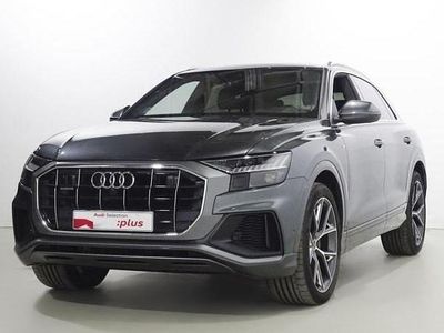 Usado Audi Q8 S-line plus 286 CV (210 kW) 2023 Gris SUV