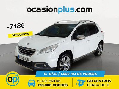Usado Peugeot 2008 Allure 100 CV (73 kW) 2016 Blanco SUV