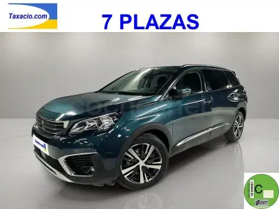 Usado Peugeot 5008 Allure 130 CV (95 kW) 2019 Azul SUV