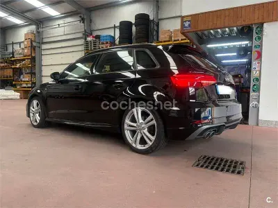 Usado Audi A3 S-Line 150 CV (110 kW) 2020 Negro Berlina