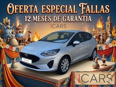 Usado Ford Fiesta Trend 75 CV (55 kW) 2021 Gris / plata Berlina