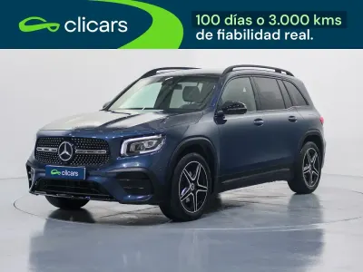 Begagnad Mercedes GLB200 150 HK (110 kW) 2021 Blå SUV