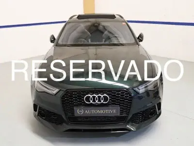Usado Audi RS6 Performance 605 CV (444 kW) 2016 Verde Familiar