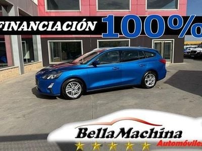 Usado Ford Focus Trend+ 121 CV (88 kW) 2022 Azul Familiar