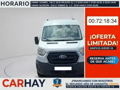 Usado Ford Transit Trend 131 CV (96 kW) 2021 Blanco Familiar